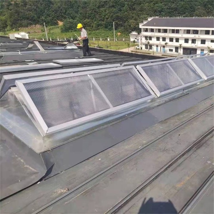 三角型電動采光排煙天窗